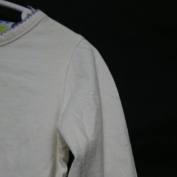 KLOZ FOR KIDS | size 3 | 100% Cotton | Embroidered Butterfly Front Long Sleeve - Picture 5 of 15